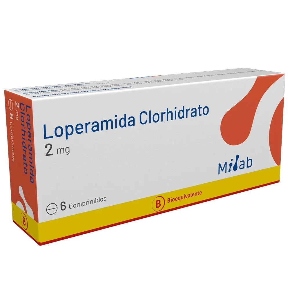 Loperamida 2 mg x 6 comprimidos Mintlab